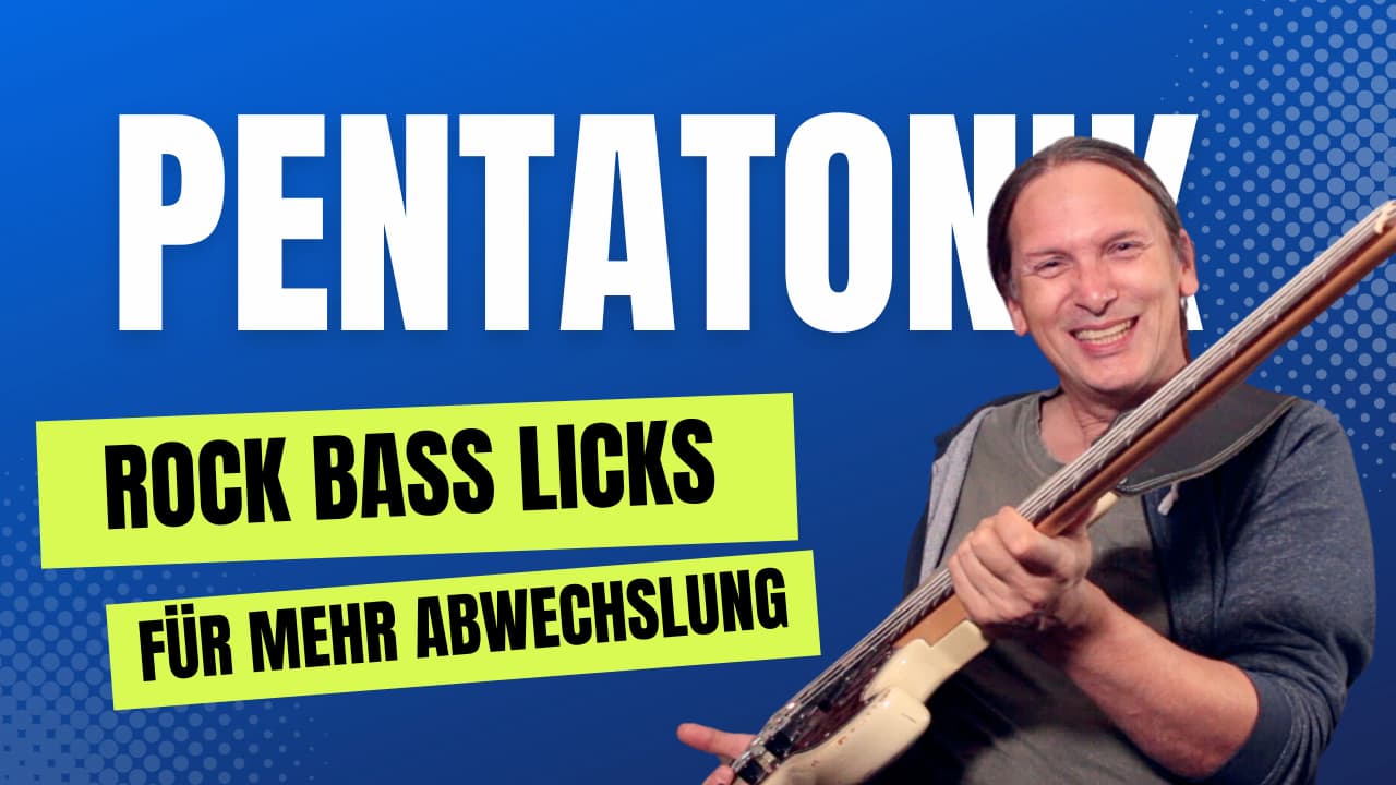 Pentatonik Rock Bass Licks