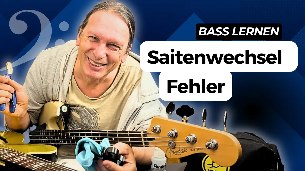 Bass Saiten wechseln Bass Saiten richtig wechseln
